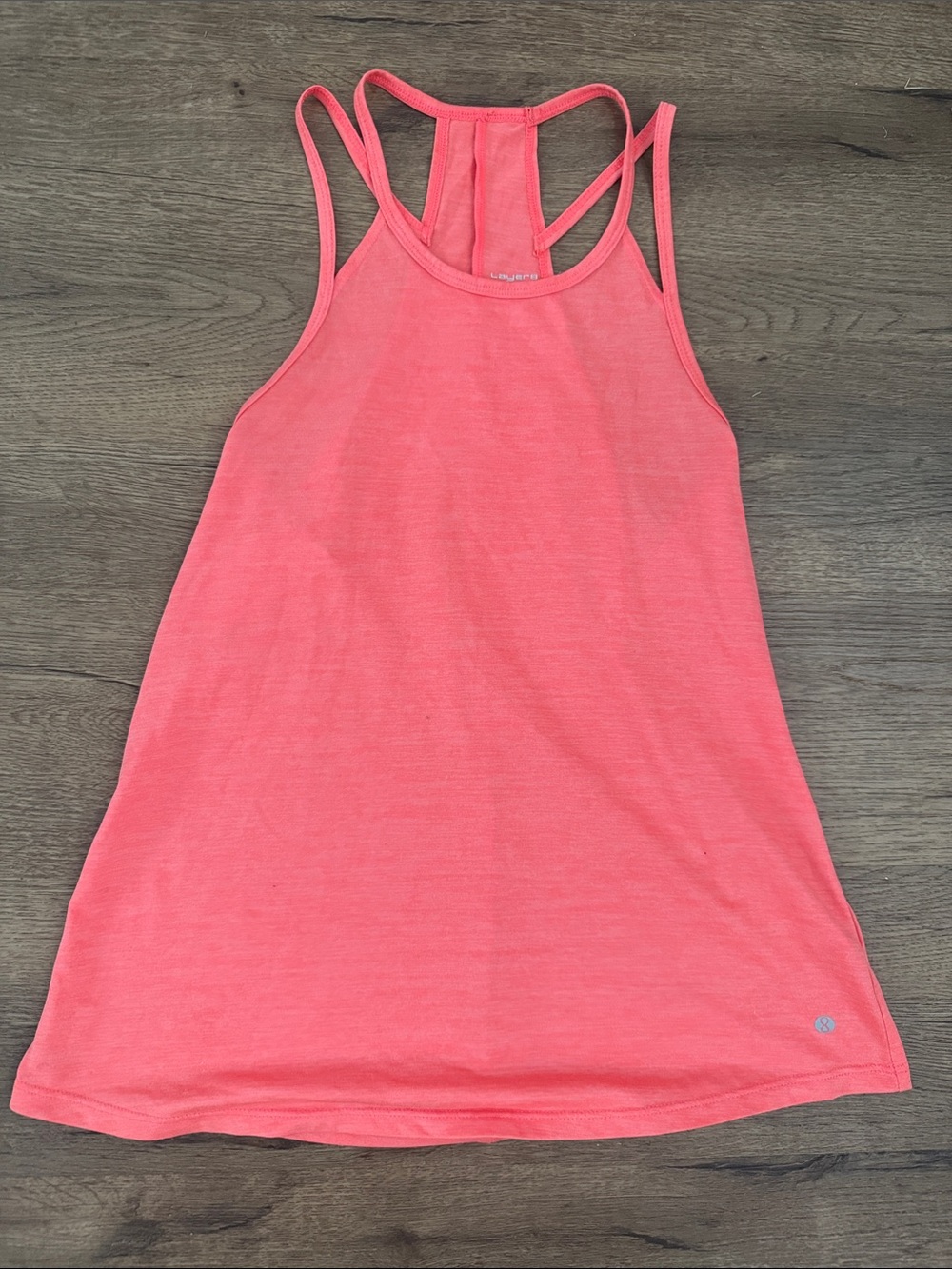 Layer 8 Coral Strappy Racerback Tank
